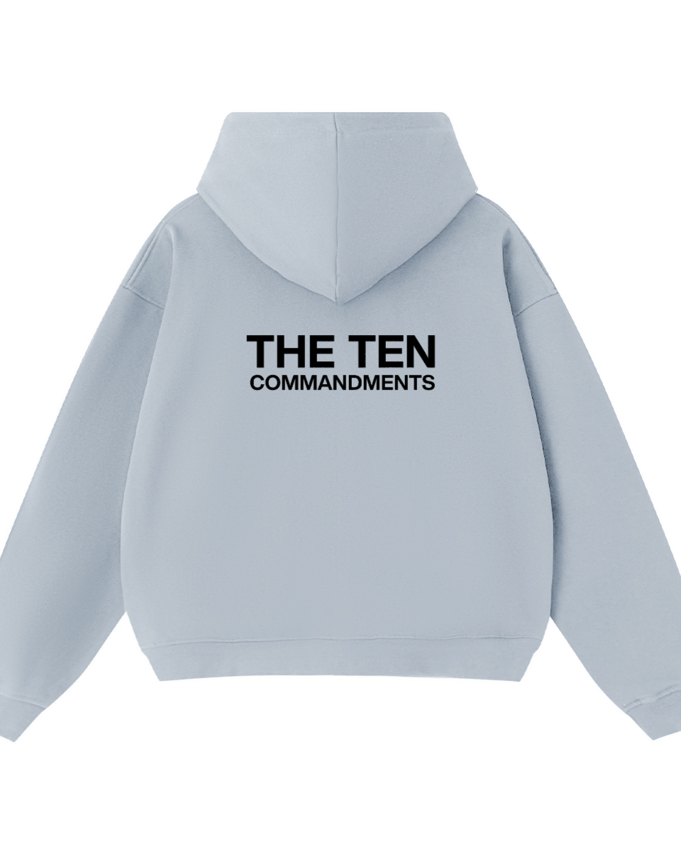 THE TEN HOODIE - COMMANDMENTS