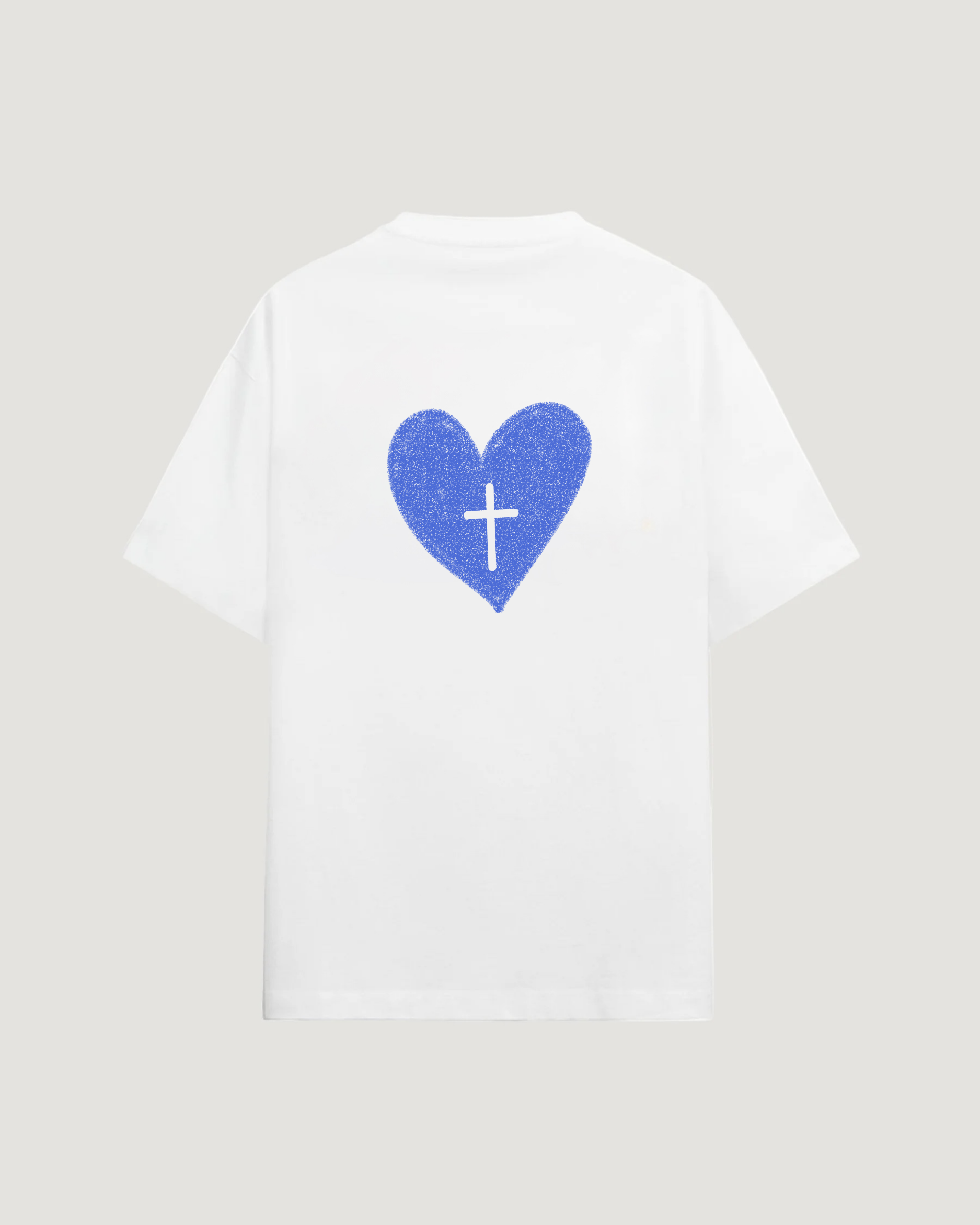 HEART CROSS T-SHIRT - COMMANDMENTS