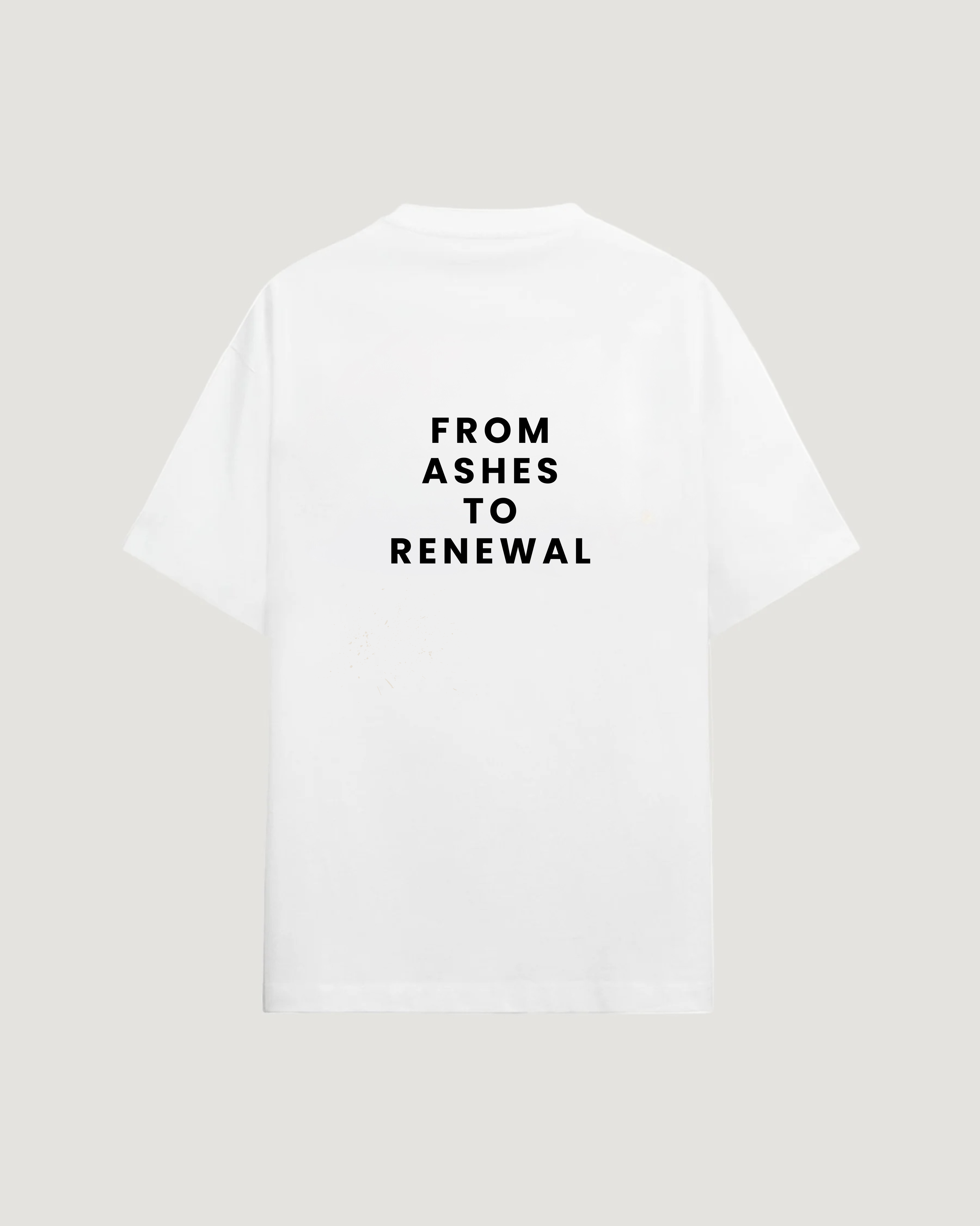 ASHES TO RENEWAL T-SHIRT - COMMANDMENTS