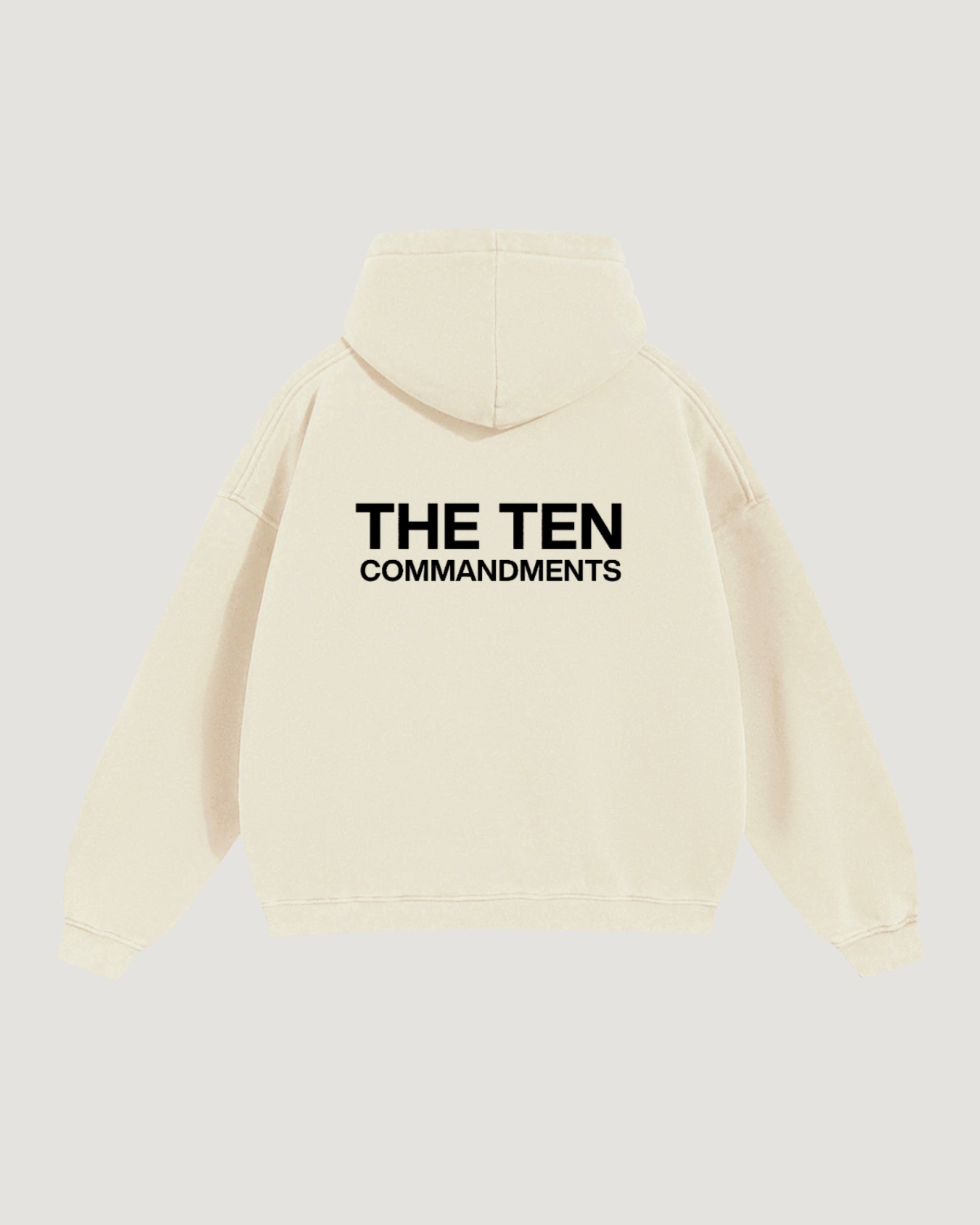 THE TEN HOODIE - COMMANDMENTS