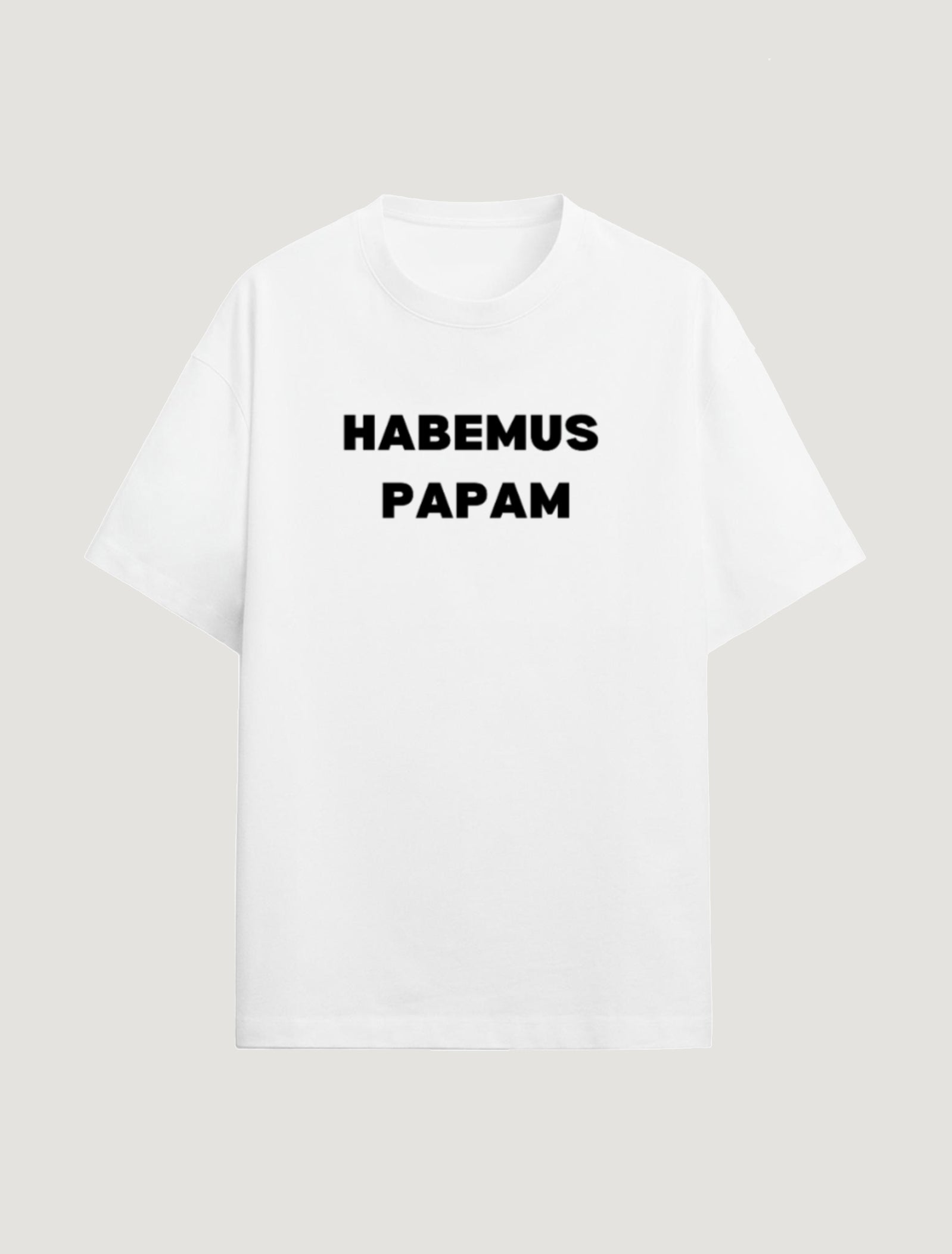 HABEMUS PAPAM T-SHIRT - COMMANDMENTS