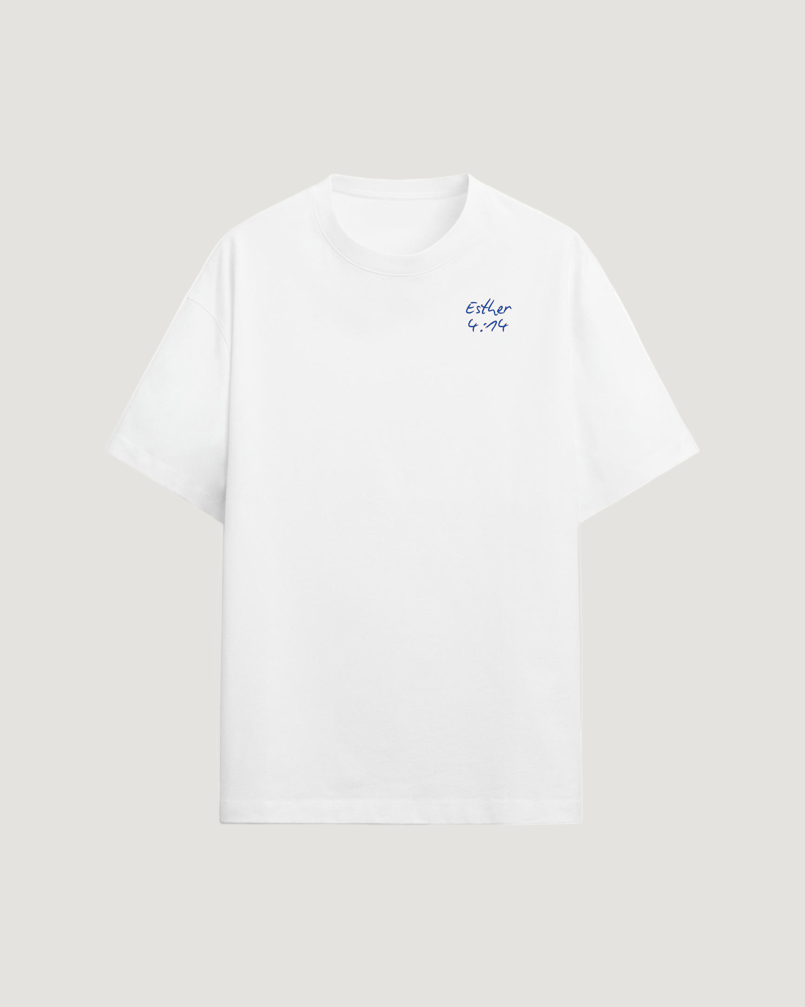 ESTHER 4:14 T-SHIRT - COMMANDMENTS