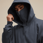 TEN COMMANDMENTS FACE MASK HOODIE - COMMANDMENTS