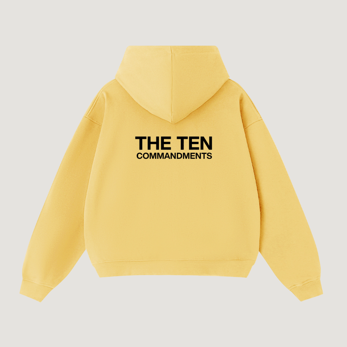THE TEN HOODIE - COMMANDMENTS