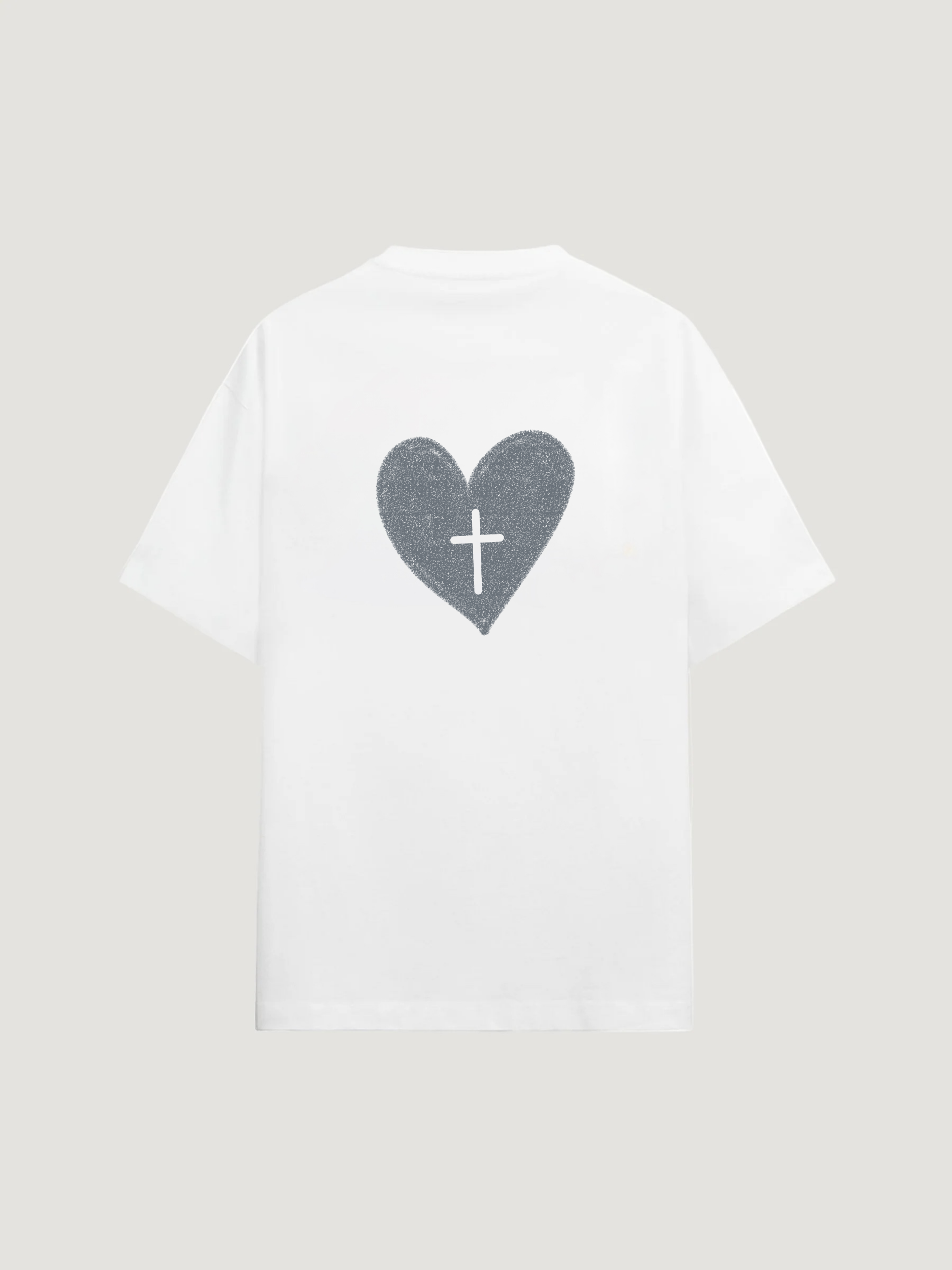 HEART CROSS T-SHIRT - COMMANDMENTS
