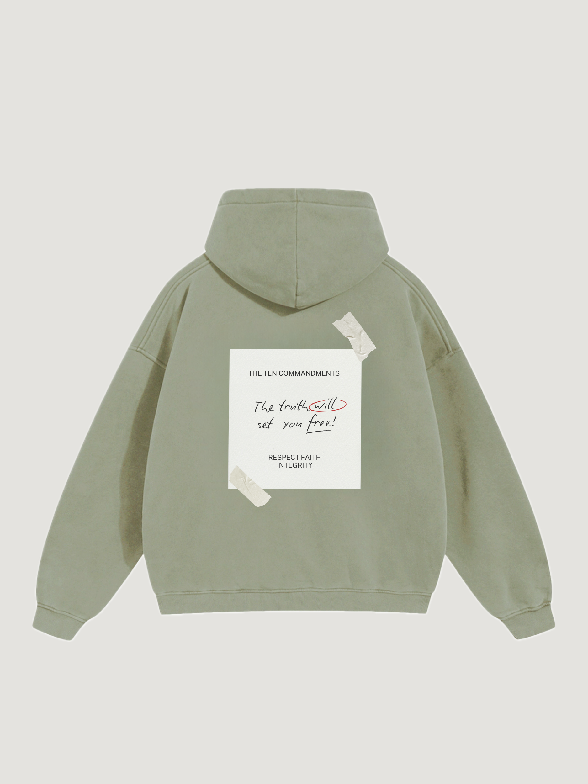 THE TRUTH HOODIE - COMMANDMENTS