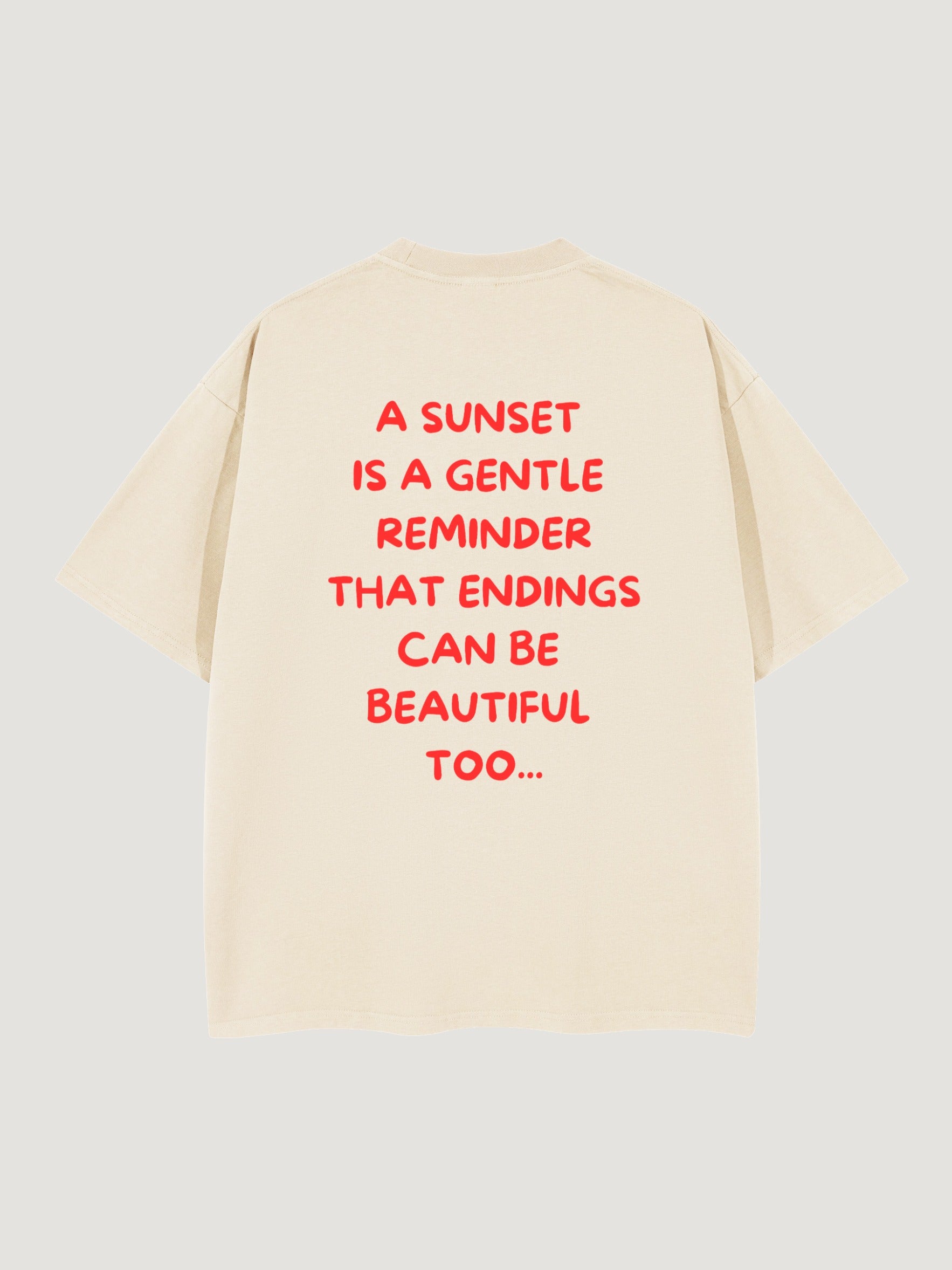 SUNSET T-SHIRT - COMMANDMENTS