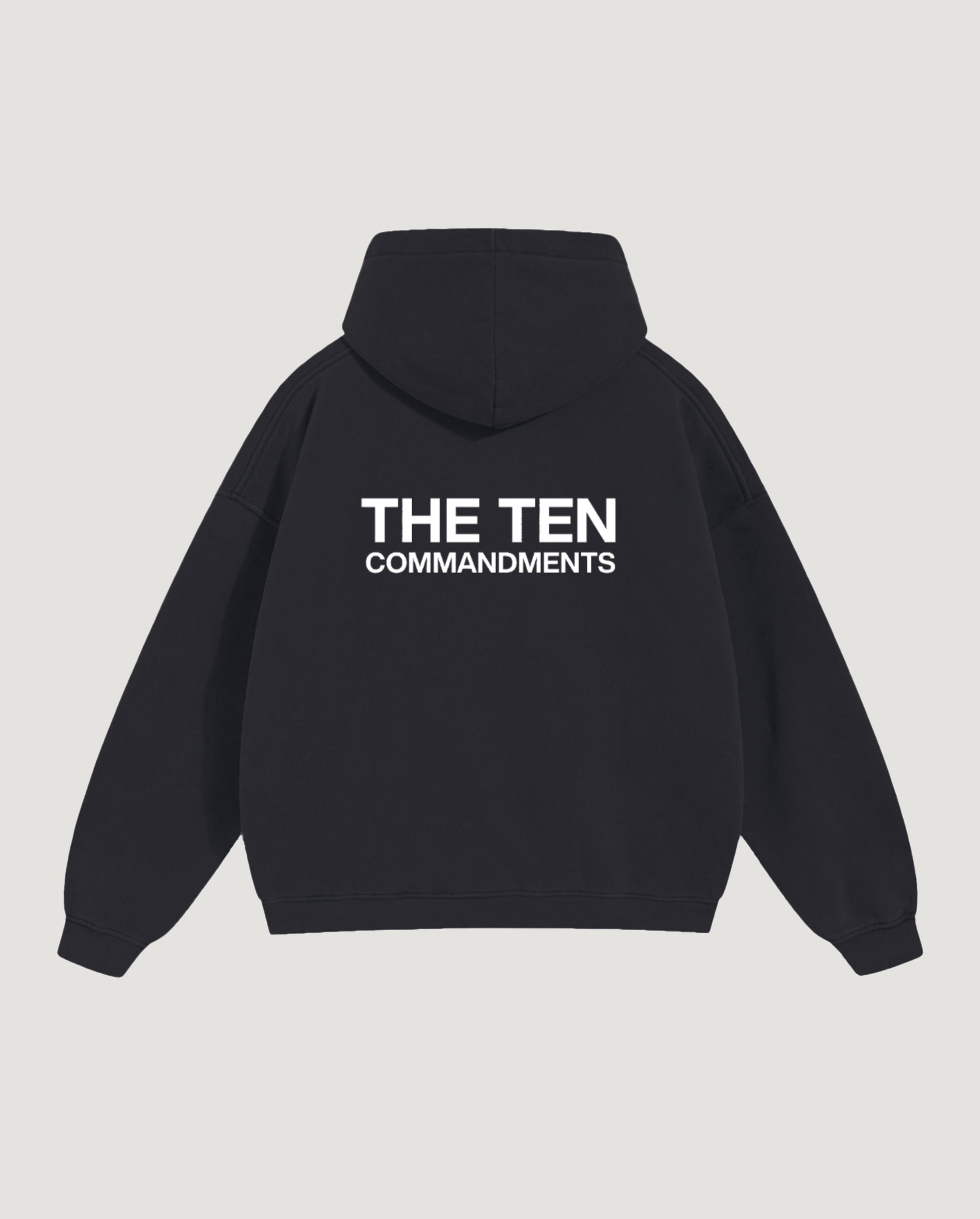 THE TEN HOODIE - COMMANDMENTS