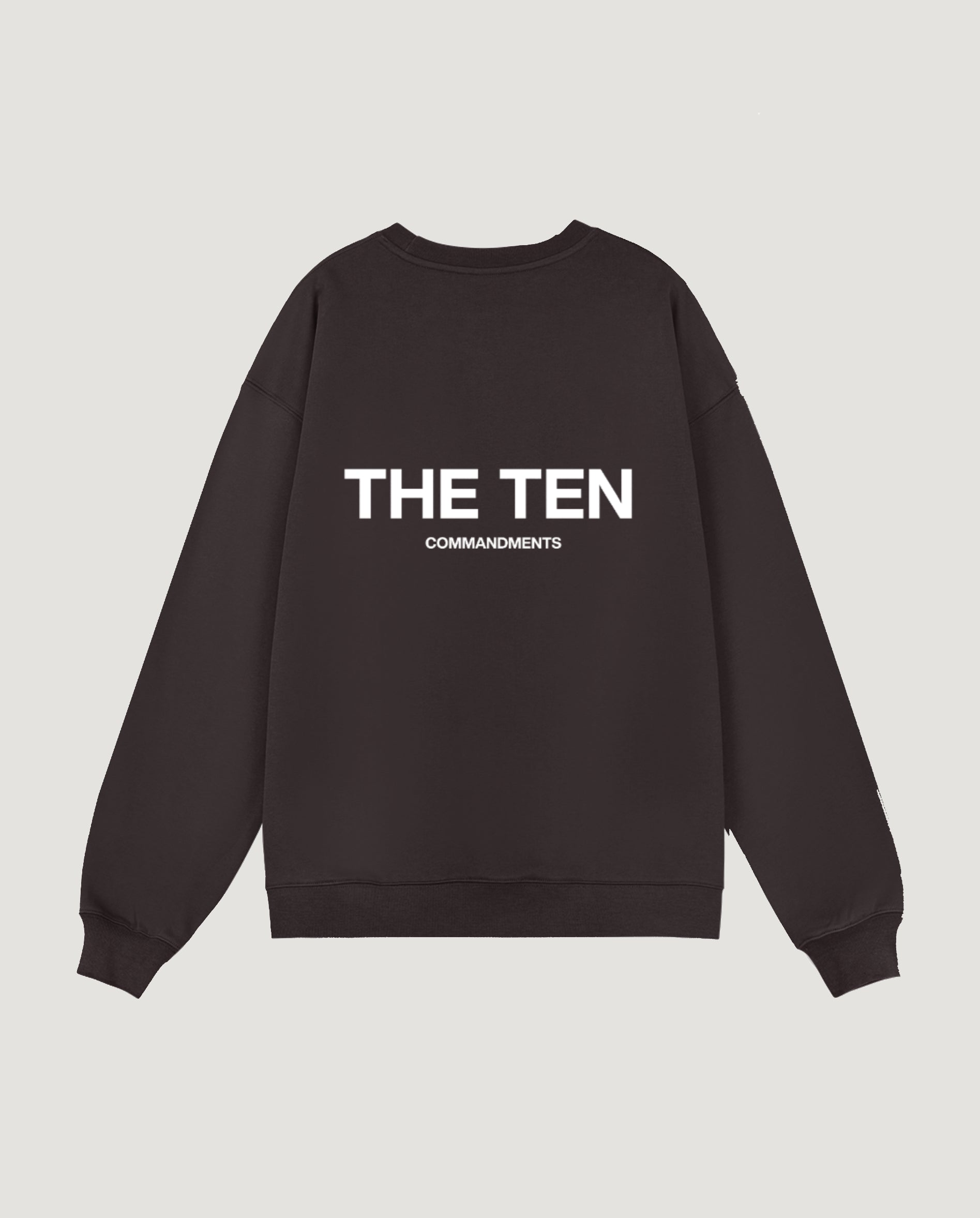 THE TEN SWEATSHIRT - COMMANDMENTS