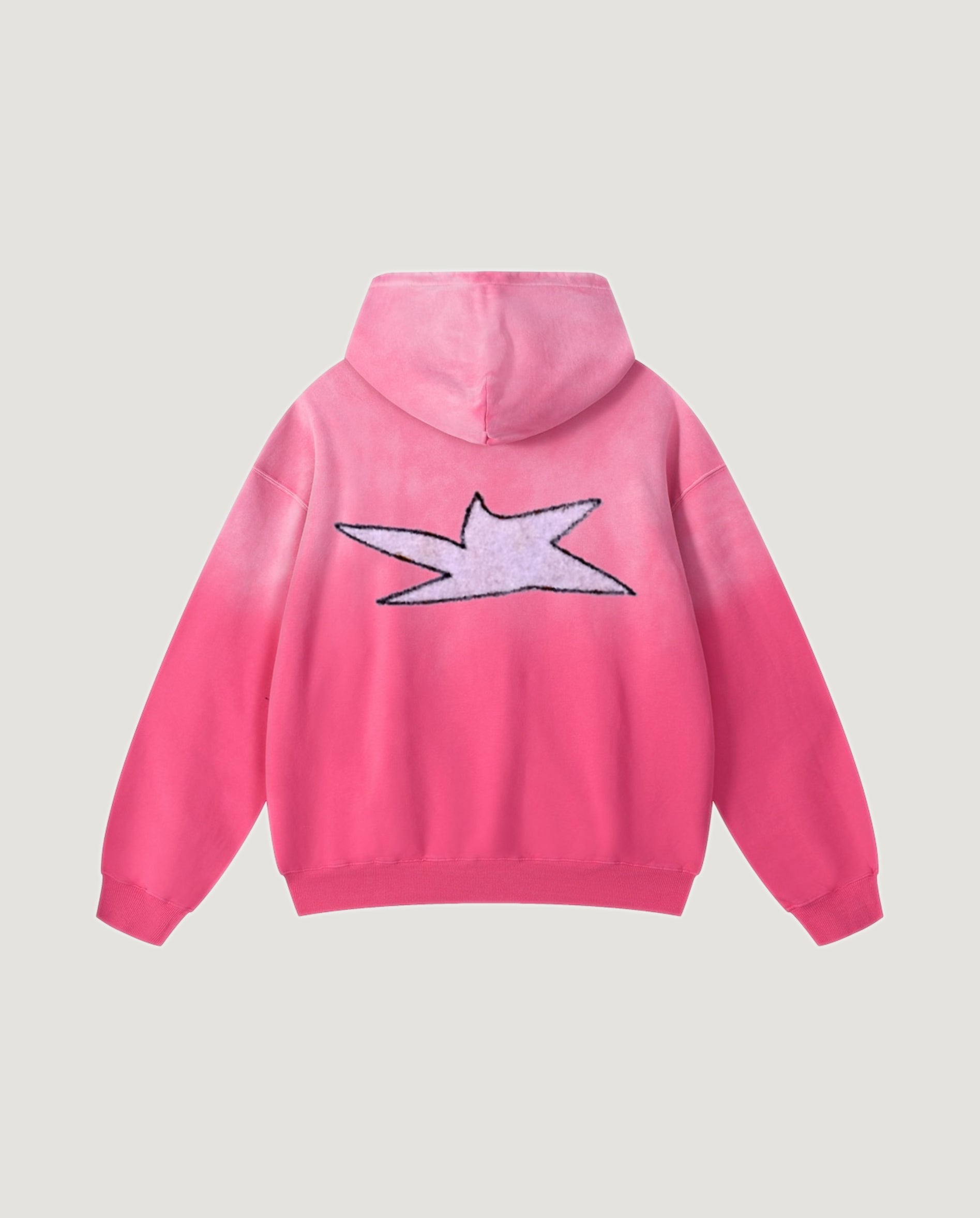 STAR GRADED HOODIE - COMMANDMENTS